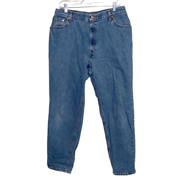 Vintage Levi’s 550 Blue Jeans Womens Size 16 L Denim Tapered Relaxed 2000 Y2K - Picture 1 of 13